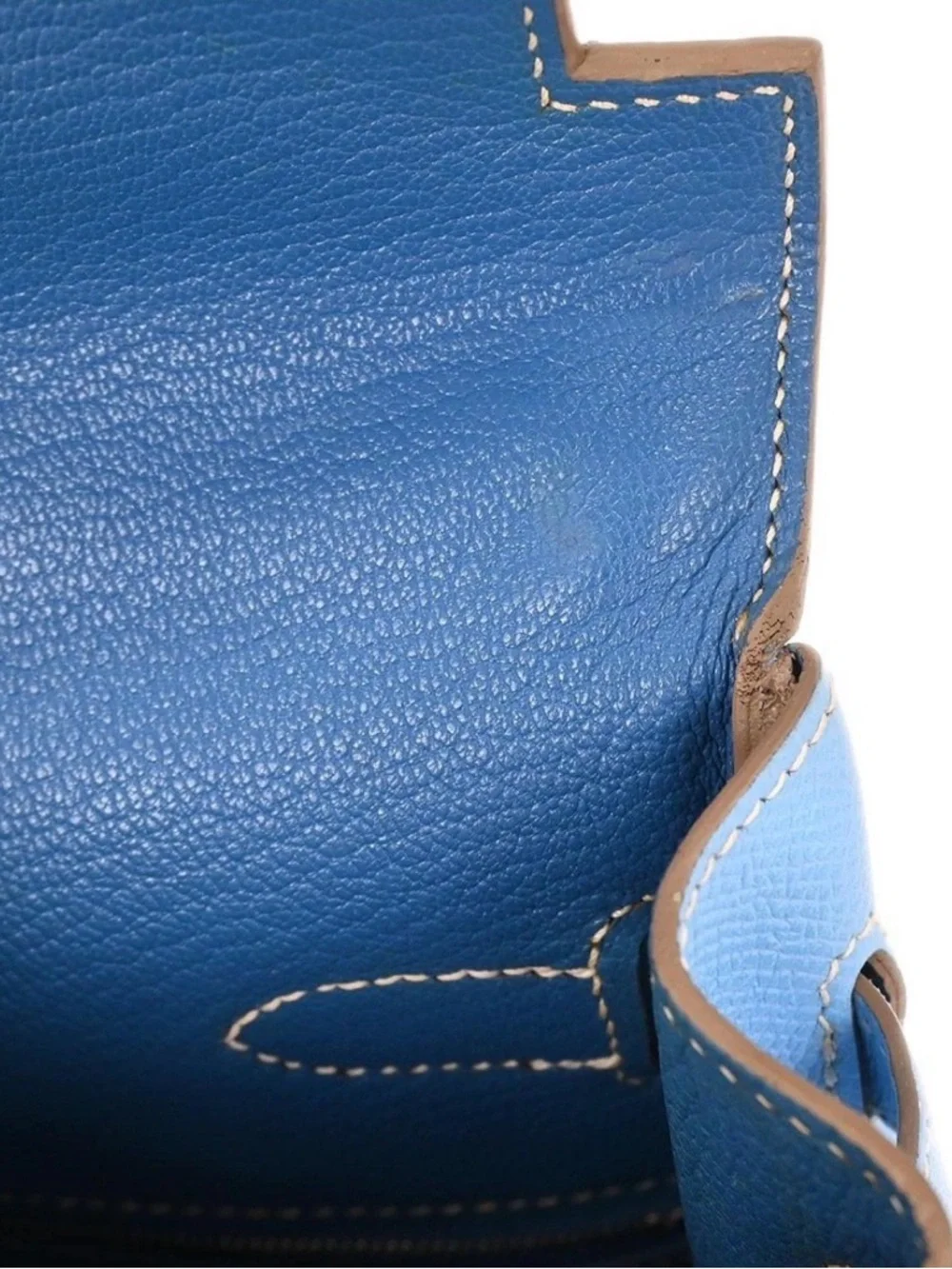 Hermes RARE KELLY Satchel birkin EXCELLENT CONDITION - Picture 8 of 10